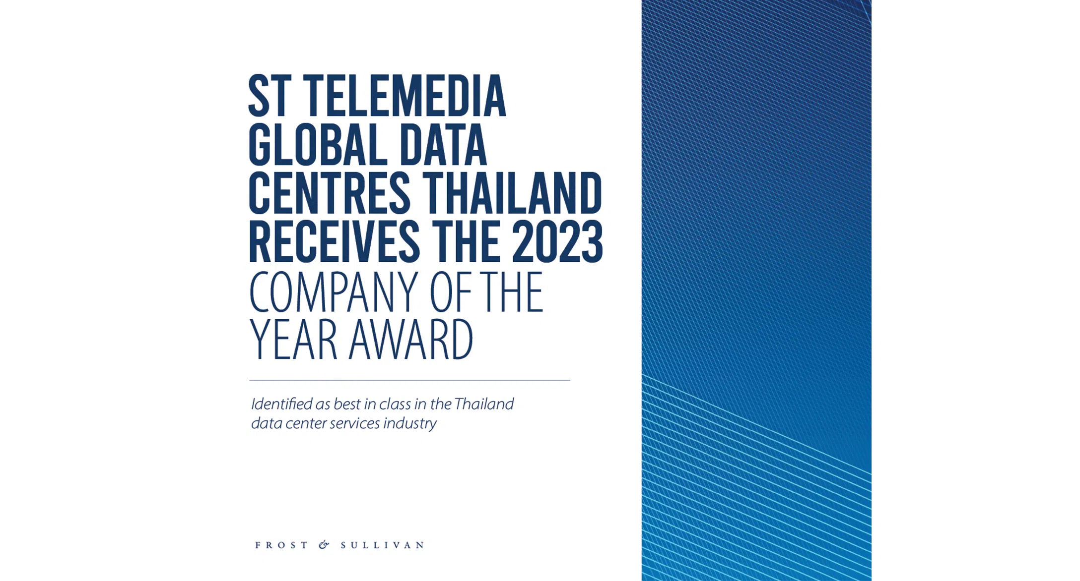 2023 Thailand Data Centre Services Company of the Year Award