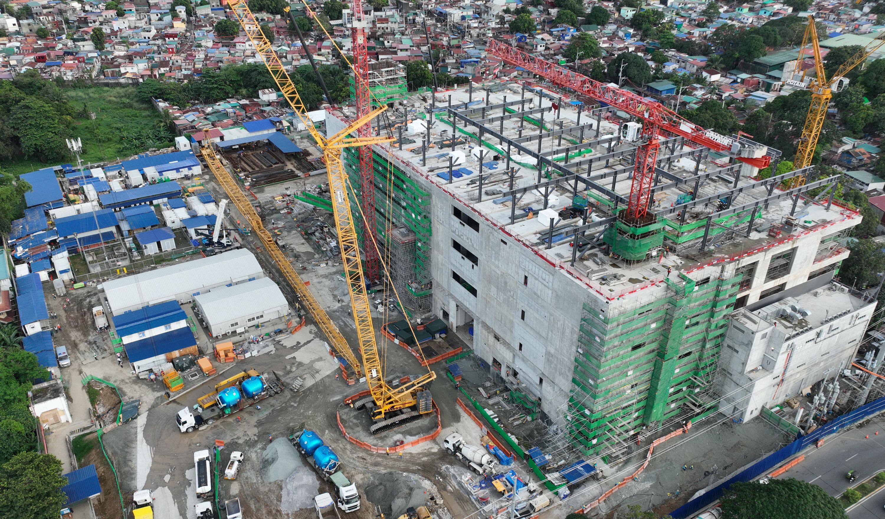 Topping off of STT Fairview 1