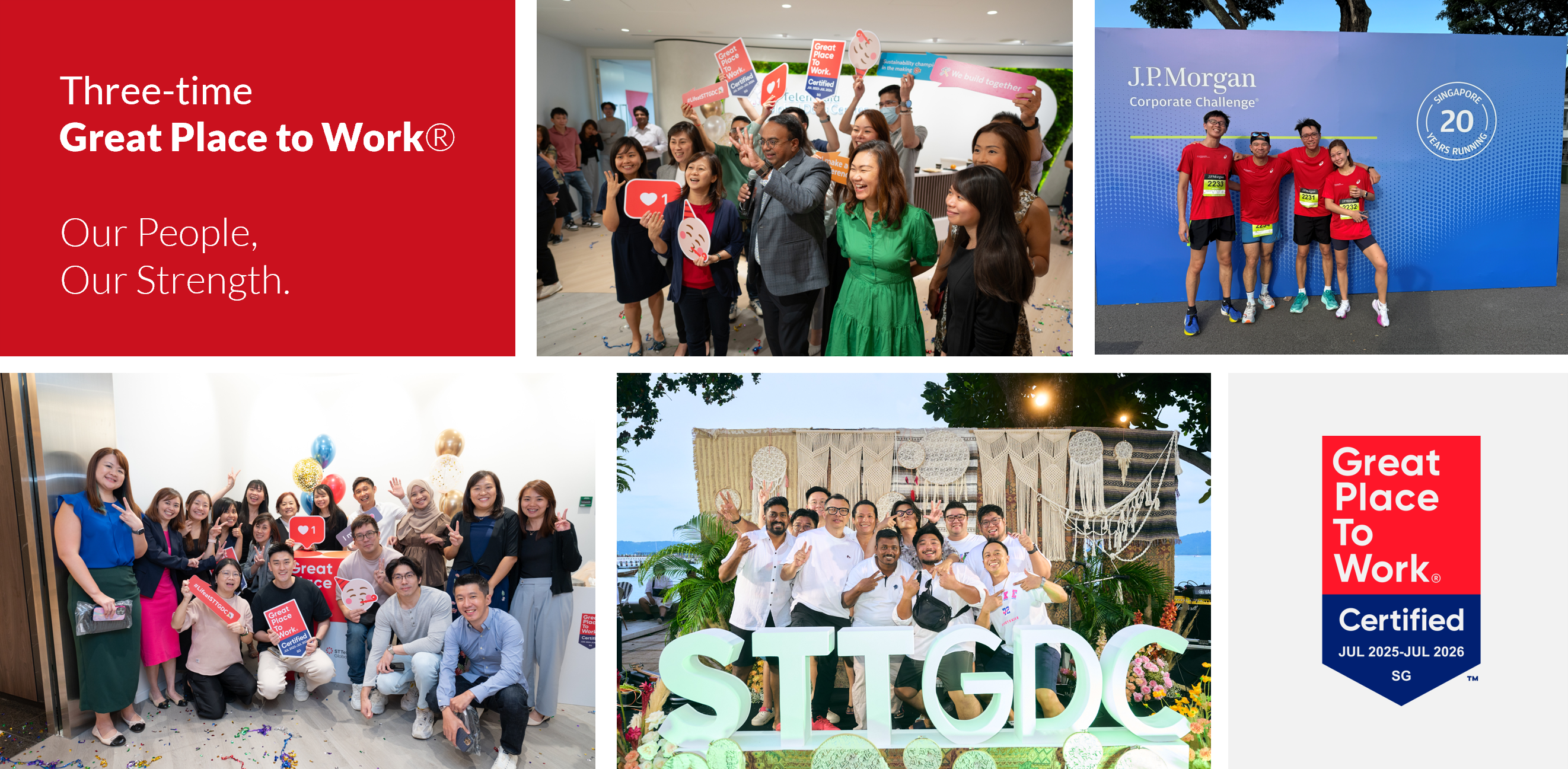 STT GDC certified as a Great Place to Work for third consecutive year