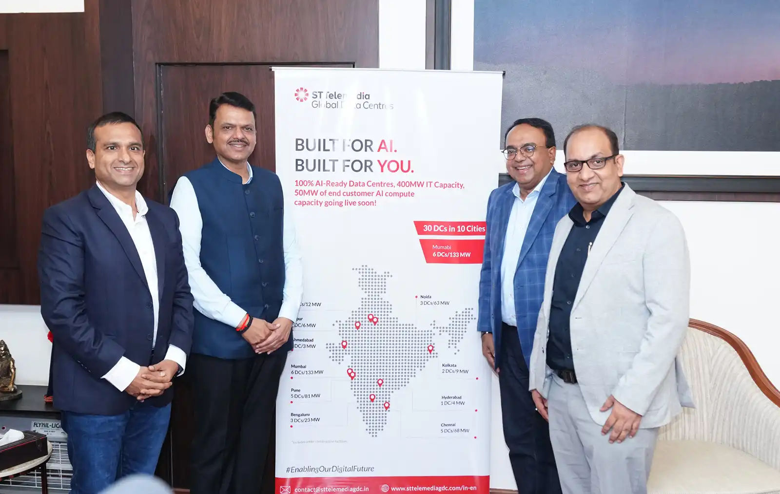 STT GDC India Signs Memorandum of Understanding with Maharashtra Government Investment of Up to INR 5,000 Crore