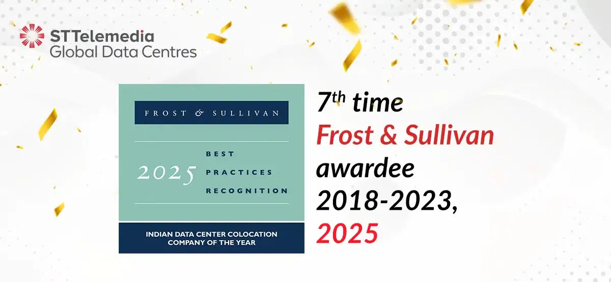 STT GDC India Frost & Sullivan Company of the Year Award for the seventh time