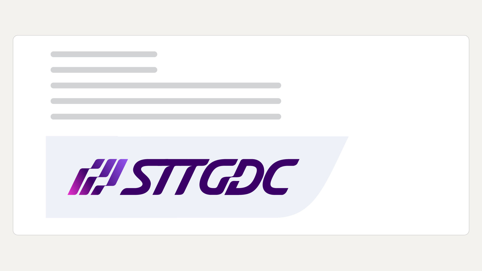 STTGDC email signature
