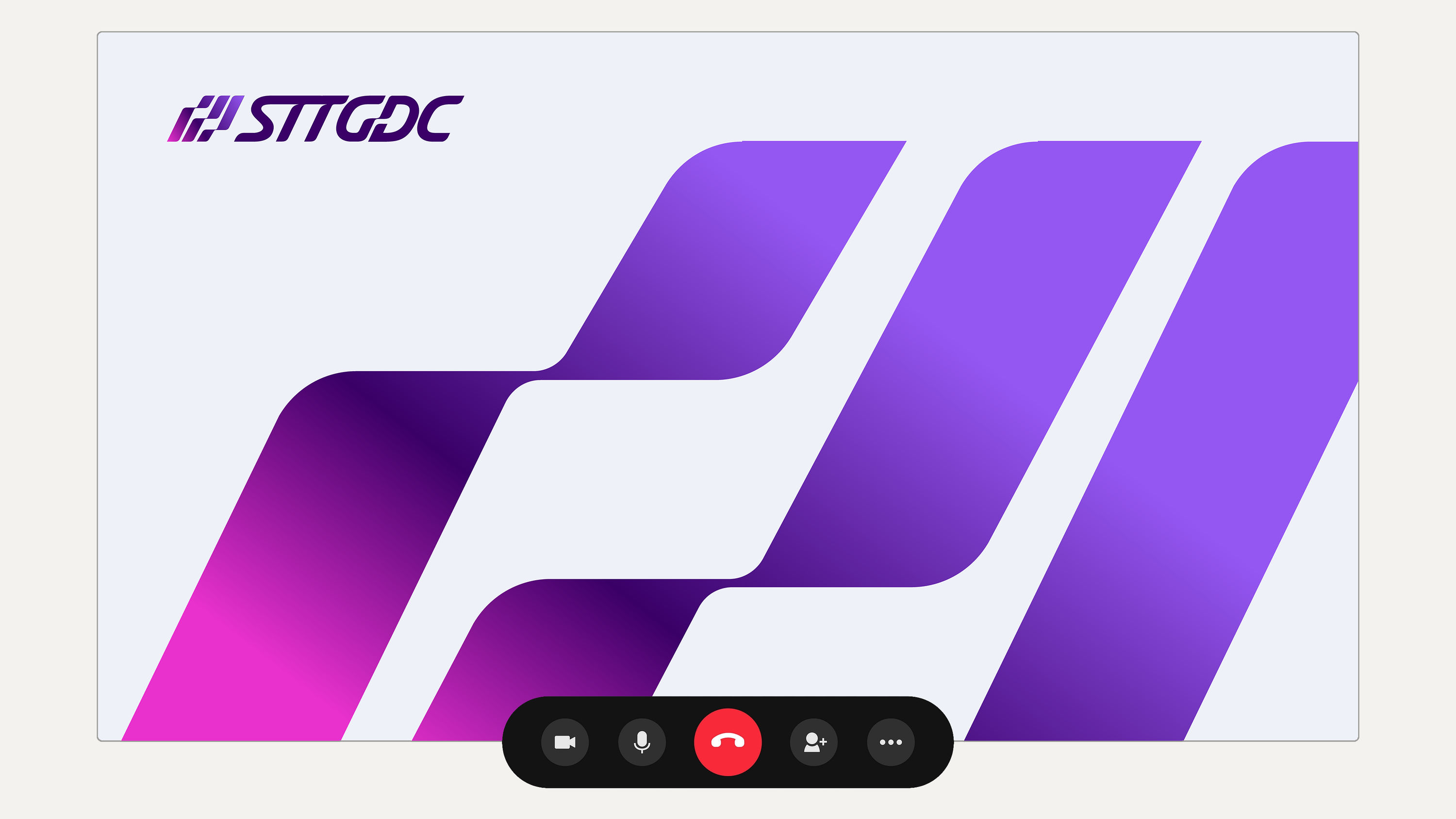STTGDC video call background preview