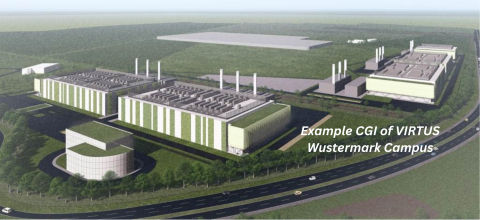 CGI of VIRTUS Wustermark Campus